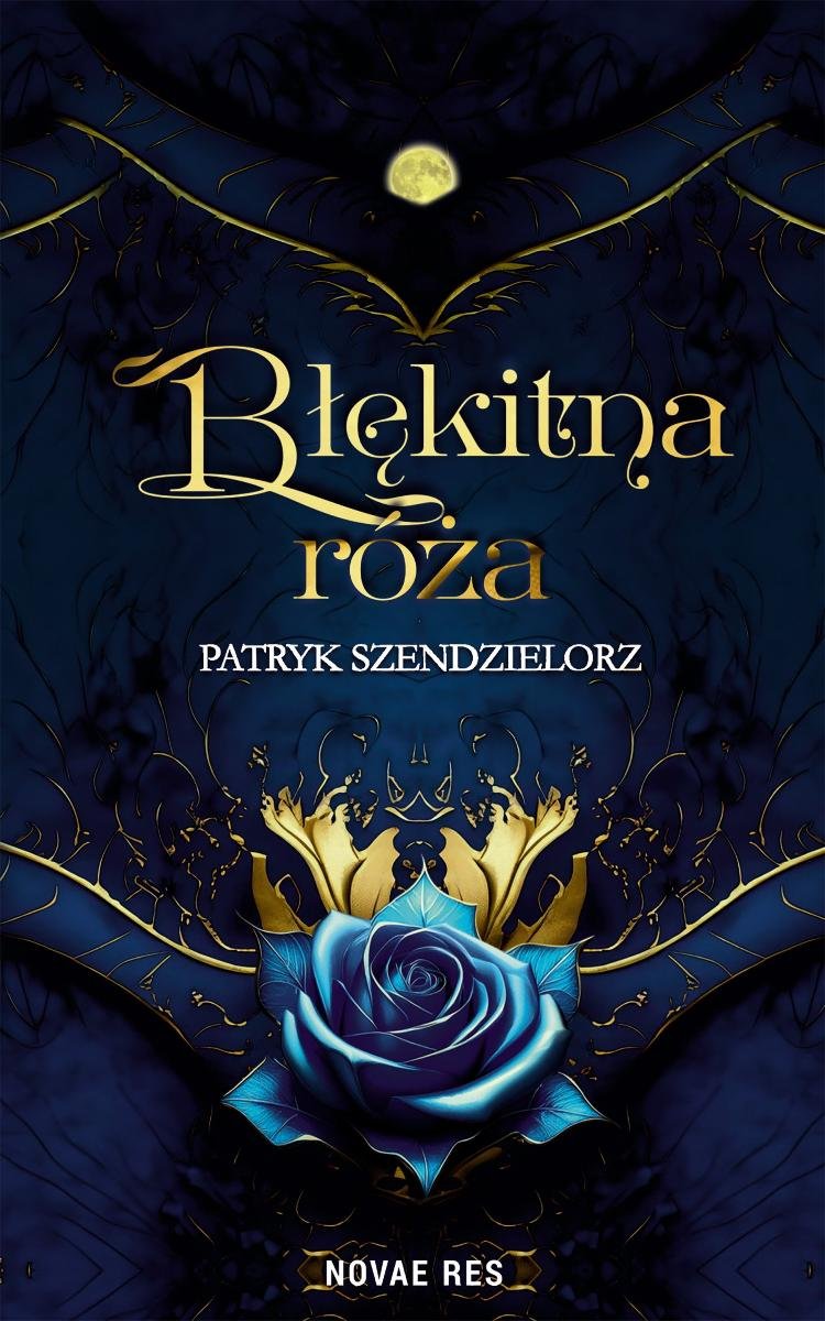 Błękitna róża - ebook EPUB okładka