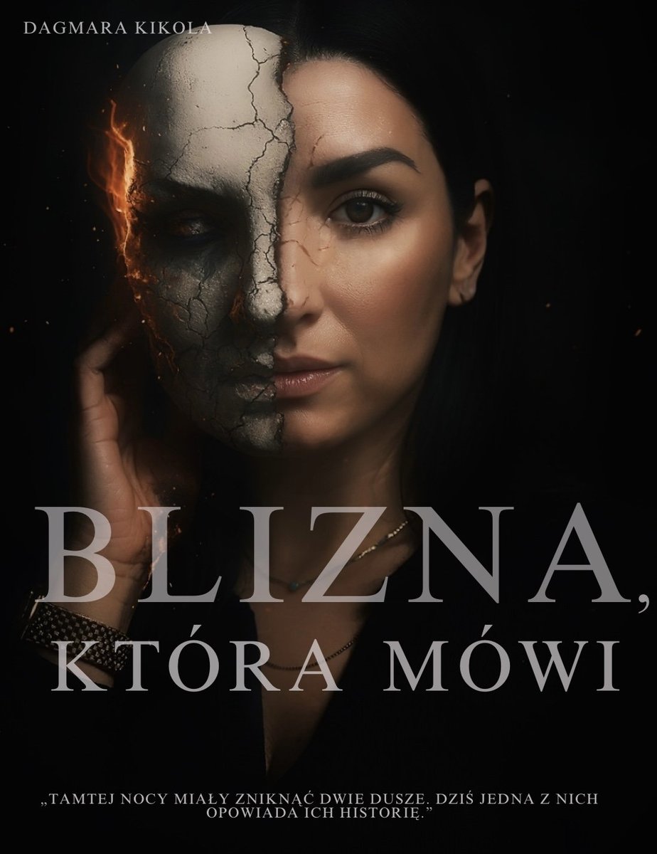Blizna, która mówi okładka