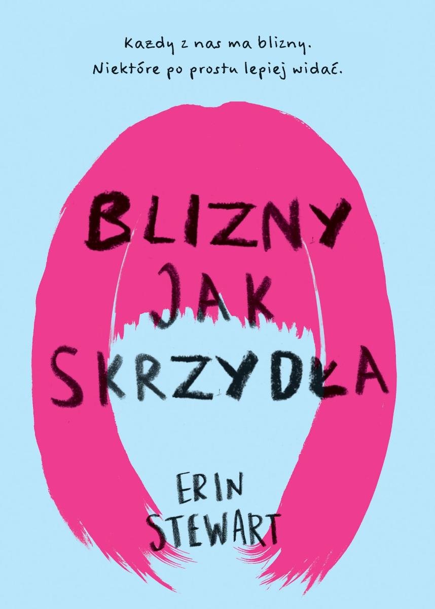 Blizny jak skrzydła okładka