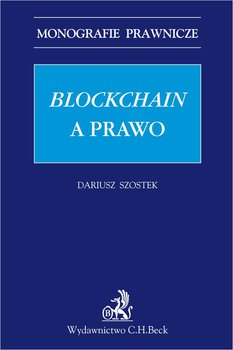 Blockchain a prawo okładka