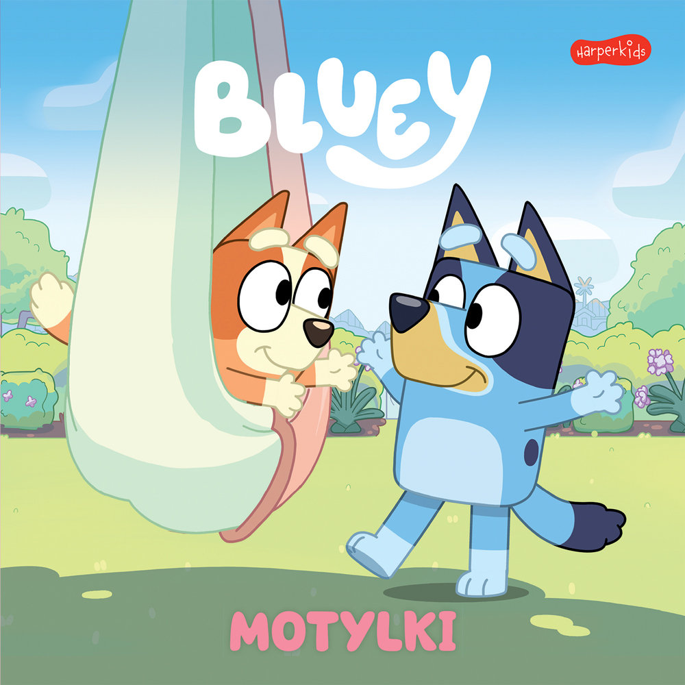 Bluey. Motylki okładka