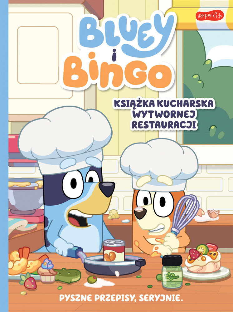 Bluey i Bingo. Książka kucharska Wytwornej Restauracji okładka