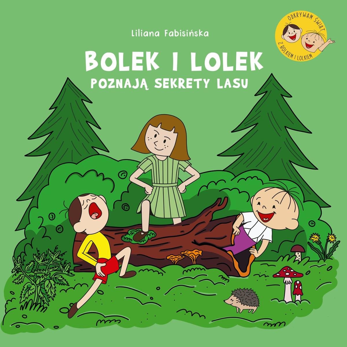 Bolek i Lolek poznają sekrety lasu okładka