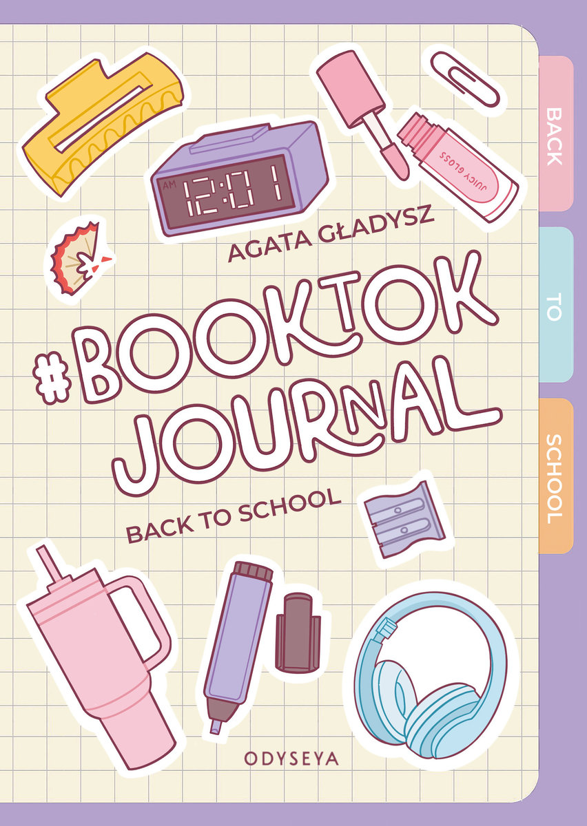 BookTok Journal. Back to School okładka