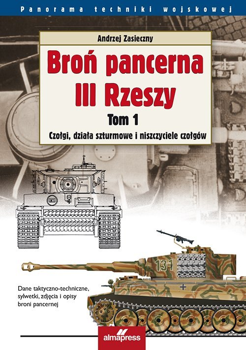 Broń pancerna III Rzeszy. Tom 1 okładka