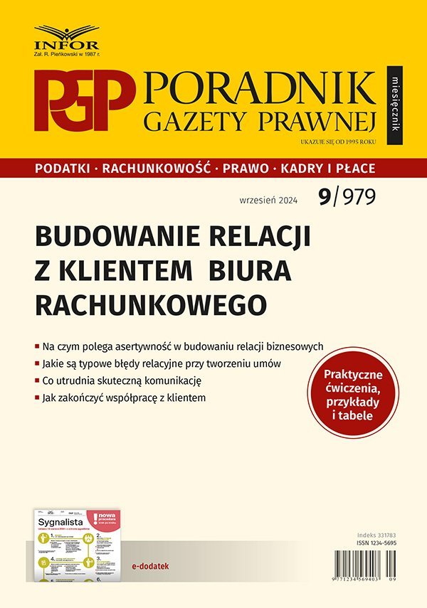 Budowanie relacji z klientem biura rachunkowego okładka