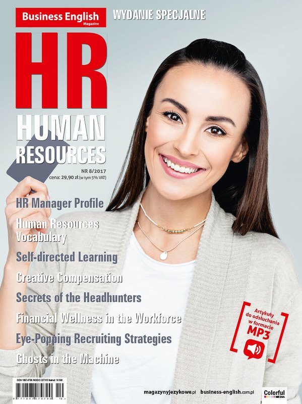 Business English Magazine. HR okładka