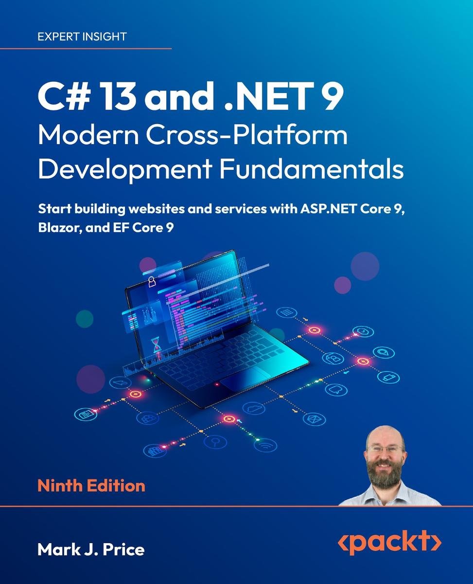 C# 13 and .NET 9. Modern Cross-Platform Development Fundamentals okładka