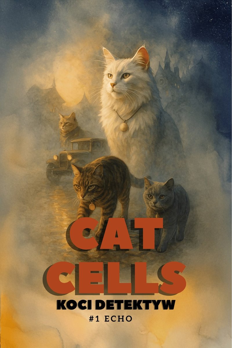 CAT CELLS - KOCI DETEKTYW 1# ECHO okładka