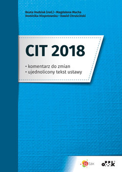 CIT 2018 komentarz do zmian okładka
