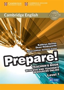 Cambridge English Prepare! 1. Teacher's Book. Teacher's Resources Online + DVD okładka