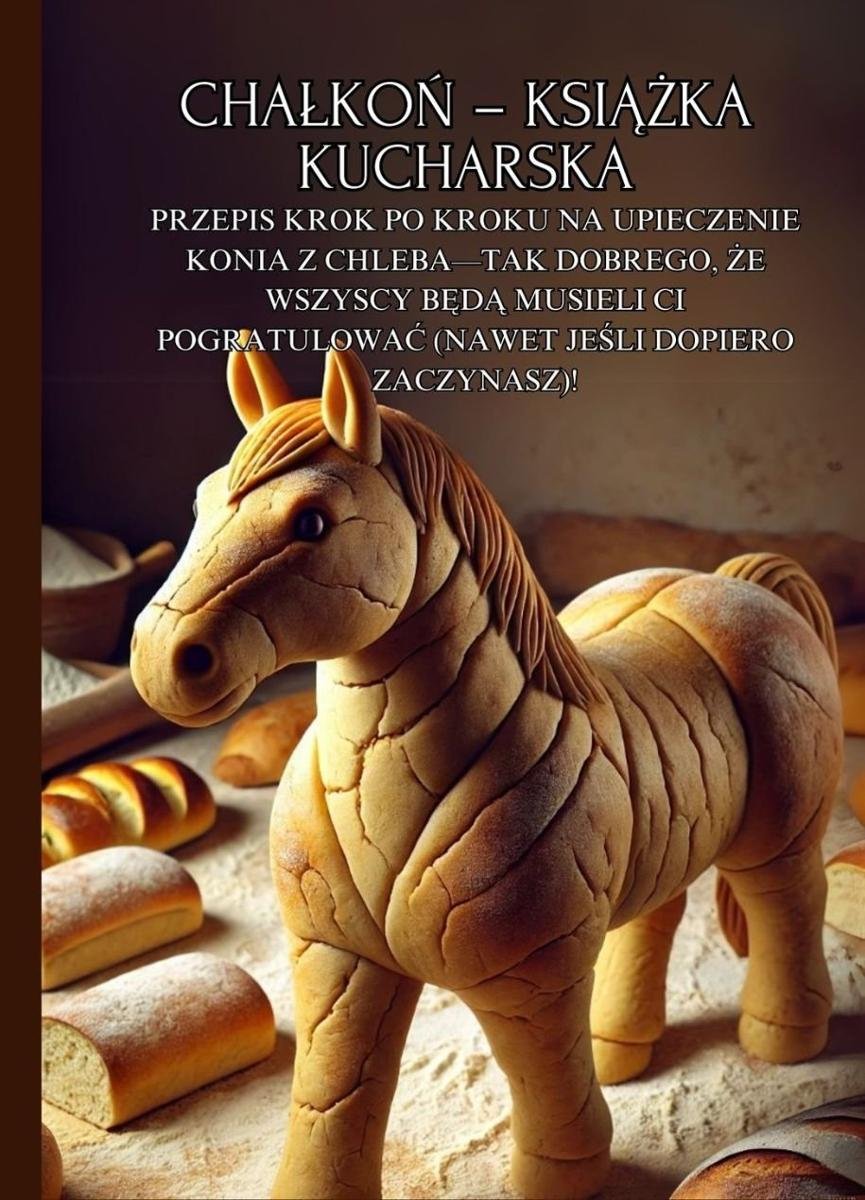 Chałkoń – książka kucharska: Przepis krok po kroku na upieczenie konia z chleba—tak dobrego, że wszyscy będą musieli Ci pogratulować (nawet jeśli dopiero zaczynasz)! okładka