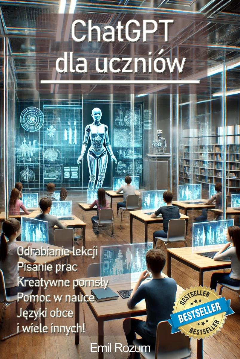 ChatGPT w szkole. Sztuczna Inteligencja dla uczniów - ebook EPUB okładka