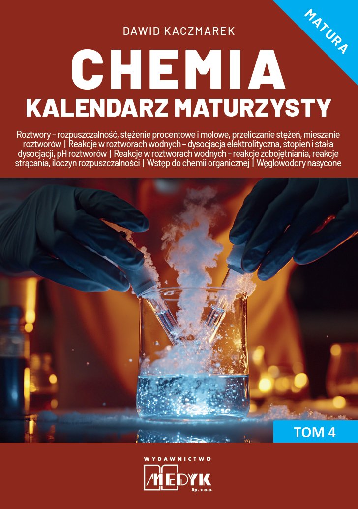 Chemia Kalendarz Maturzysty. Tom 4 okładka