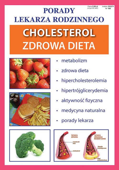 Cholesterol. Zdrowa dieta okładka