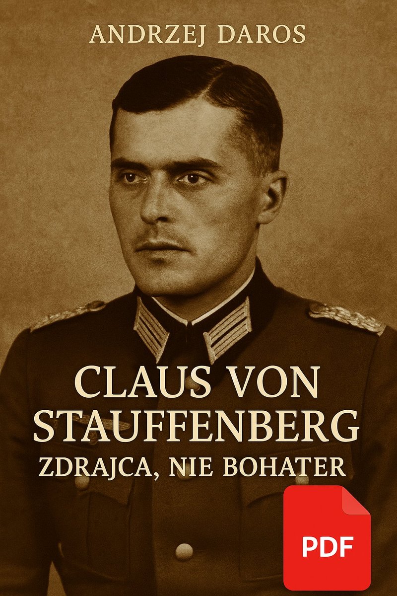 "Claus von Stauffenberg - zdrajca, nie bohater" okładka