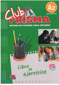 Club Prisma A2. Zeszyt ćwiczeń do języka hiszpańskiego. Klasa 2. Gimnazjum okładka
