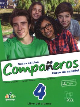 Companeros 4. Podręcznik + licencia digital - nueva edicion okładka