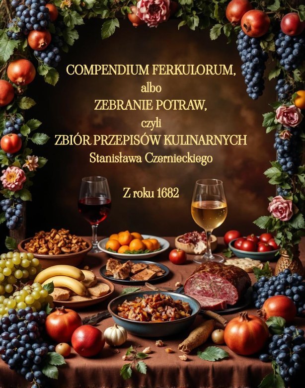 Compendium Ferkulorum, albo Zebranie Potraw, czyli Zbiór Przepisów Kulinarnych okładka