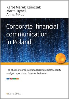 Corporate financial communication in Poland okładka
