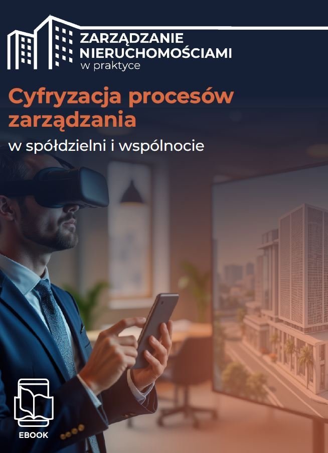 Cyfryzacja procesów zarządzania w spółdzielni i wspólnocie okładka
