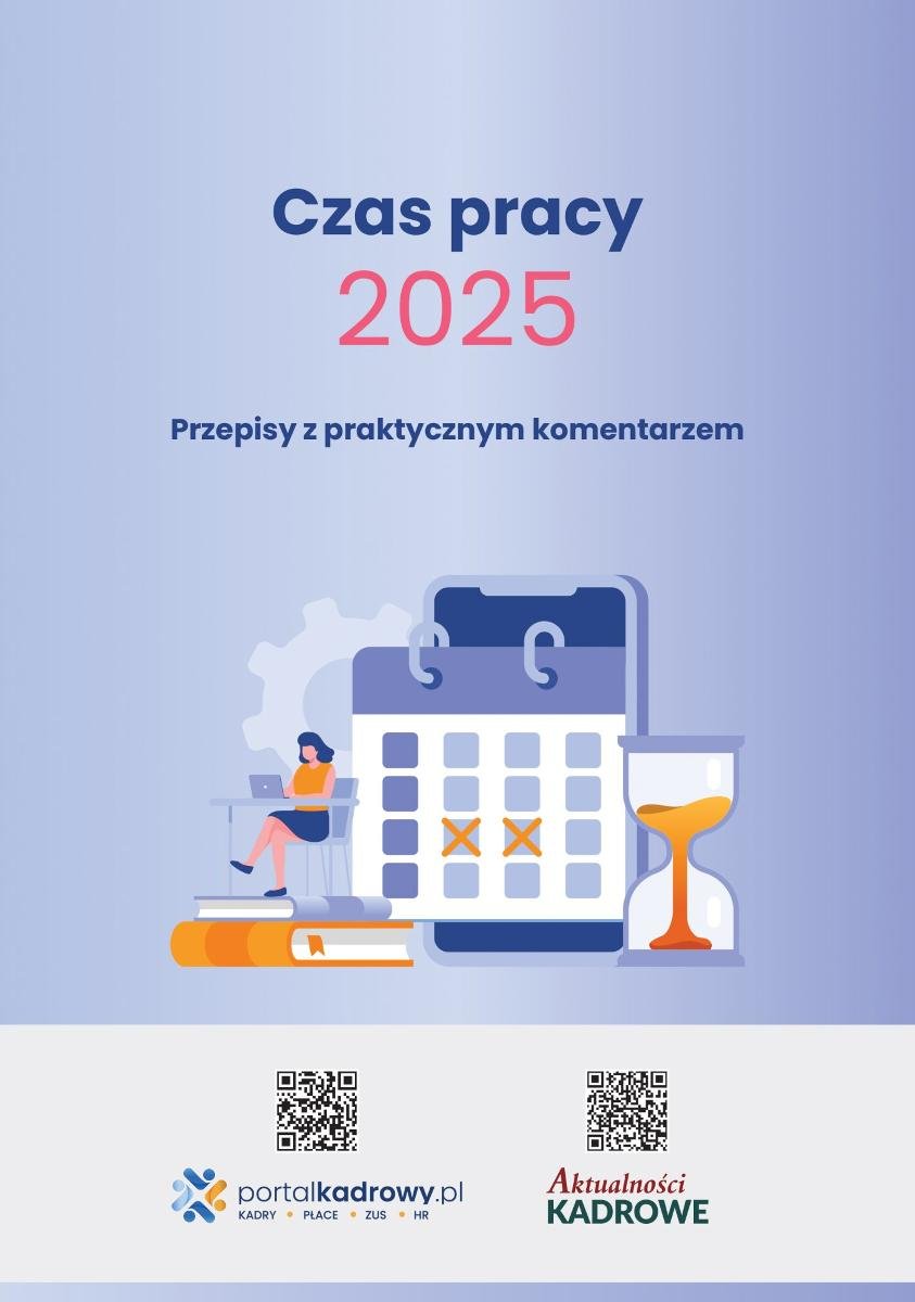 Czas pracy 2025 okładka