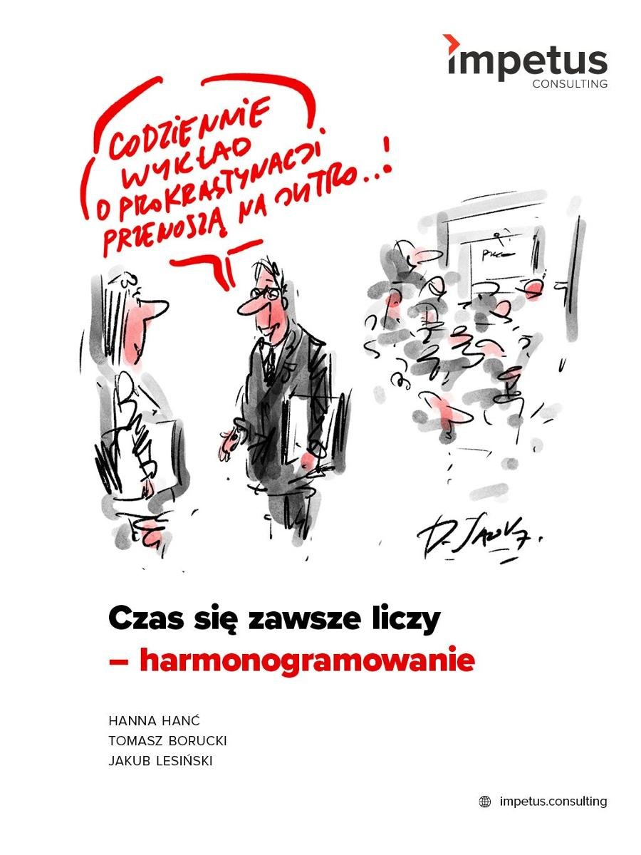 Czas się zawsze liczy - harmonogramowanie okładka