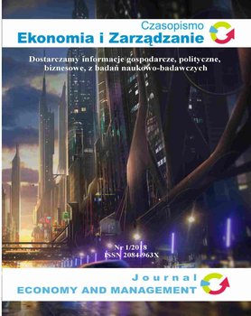 Czasopismo Ekonomia i Zarządzanie. Nr 1/2018 okładka