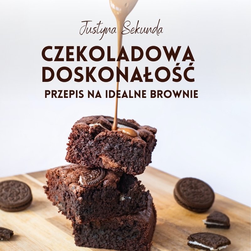 Czekoladowa doskonałość - przepis na idealne brownie do monoporcji! okładka