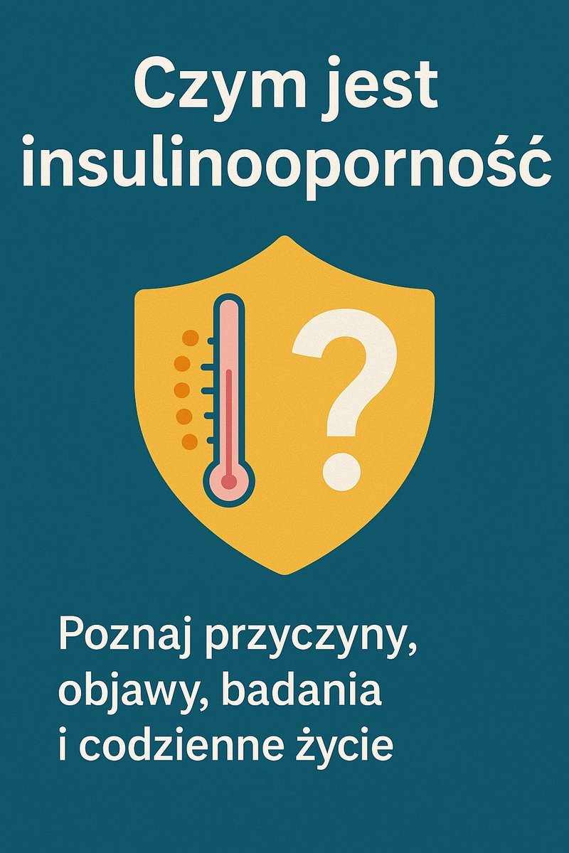 Czym jest insulinooporność. Poznaj przyczyny, objawy, badania i codzienne życie okładka
