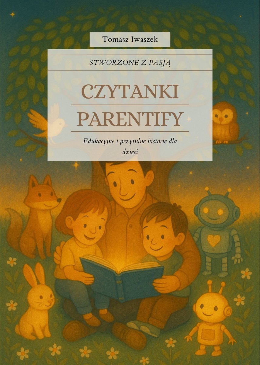 Czytanki Parentify. Edukacyjne i przytulne historie dla dzieci - ebook PDF okładka