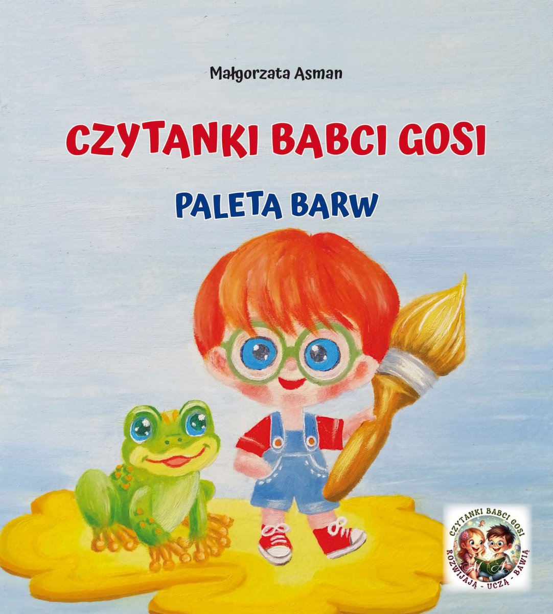 Czytanki babci Gosi. Paleta barw okładka
