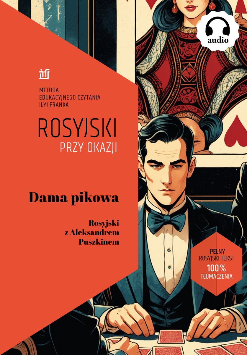 Dama Pikowa. Rosyjski z Aleksandrem Puszkinem okładka