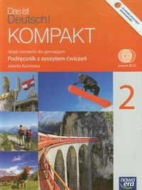 Das ist Deutsch Kompakt 2. Język niemiecki. Podręcznik z zeszytem ćwiczeń + 2CD okładka