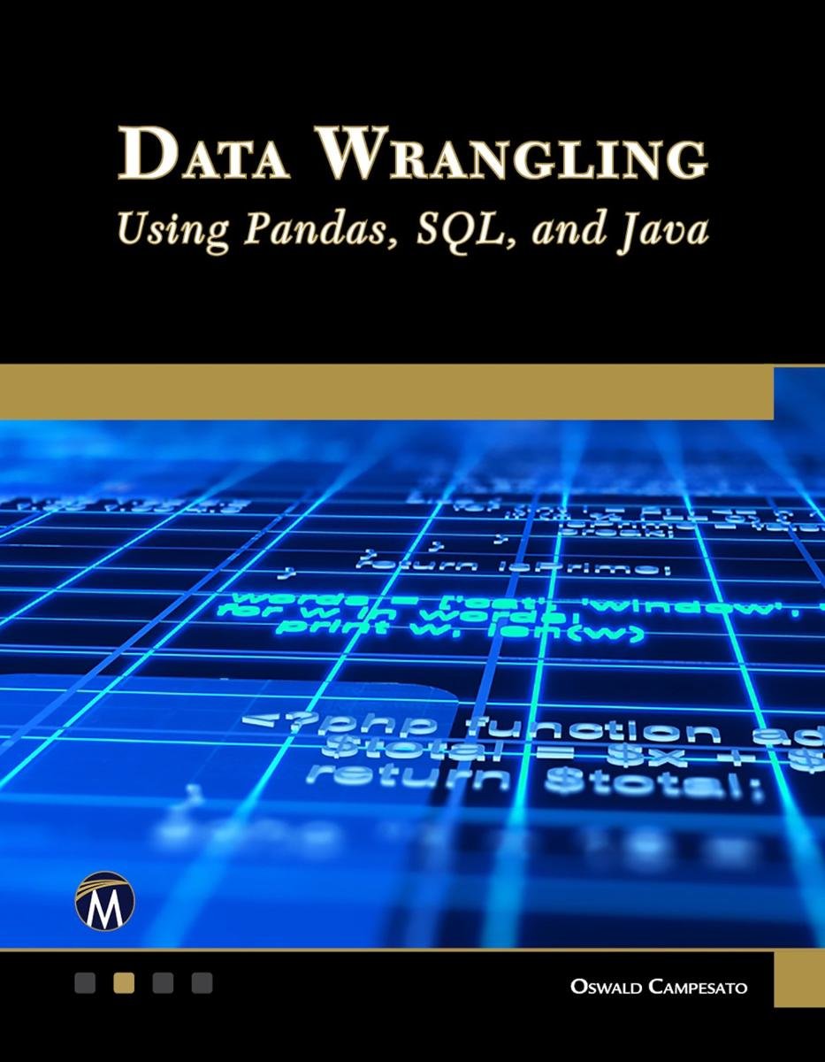 Data Wrangling Using Pandas, SQL, and Java okładka