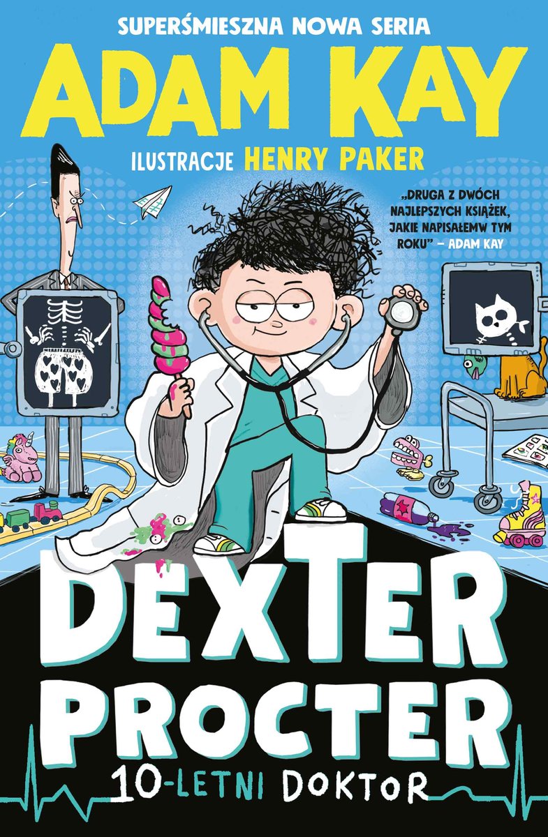 Dexter Procter. 10-letni doktor okładka