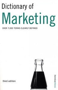 Dictionary of Marketing okładka