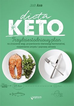 Dieta KETO. Trzydziestodniowy plan na zrzucenie wagi, przywrócenie równowagi hormonalnej, rozjaśnienie umysłu i poprawę zdrowia okładka