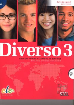 Diverso 3. Podręcznik + ćwiczenia + CD okładka