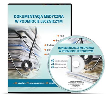 Dokumentacja medyczna w podmiocie leczniczym okładka