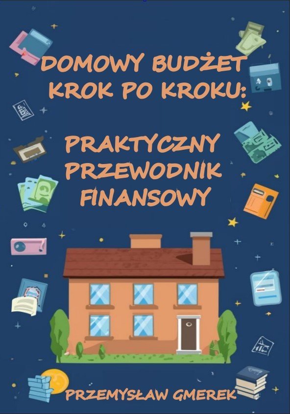 Domowy budżet krok po kroku: Praktyczny przewodnik finansowy okładka