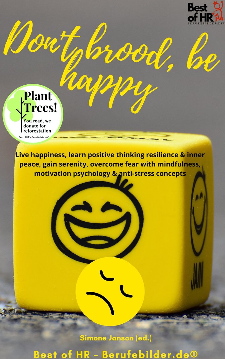 Don't brood, be happy - ebook epub okładka