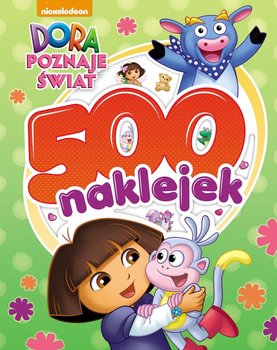 Dora poznaje świat. 500 naklejek okładka