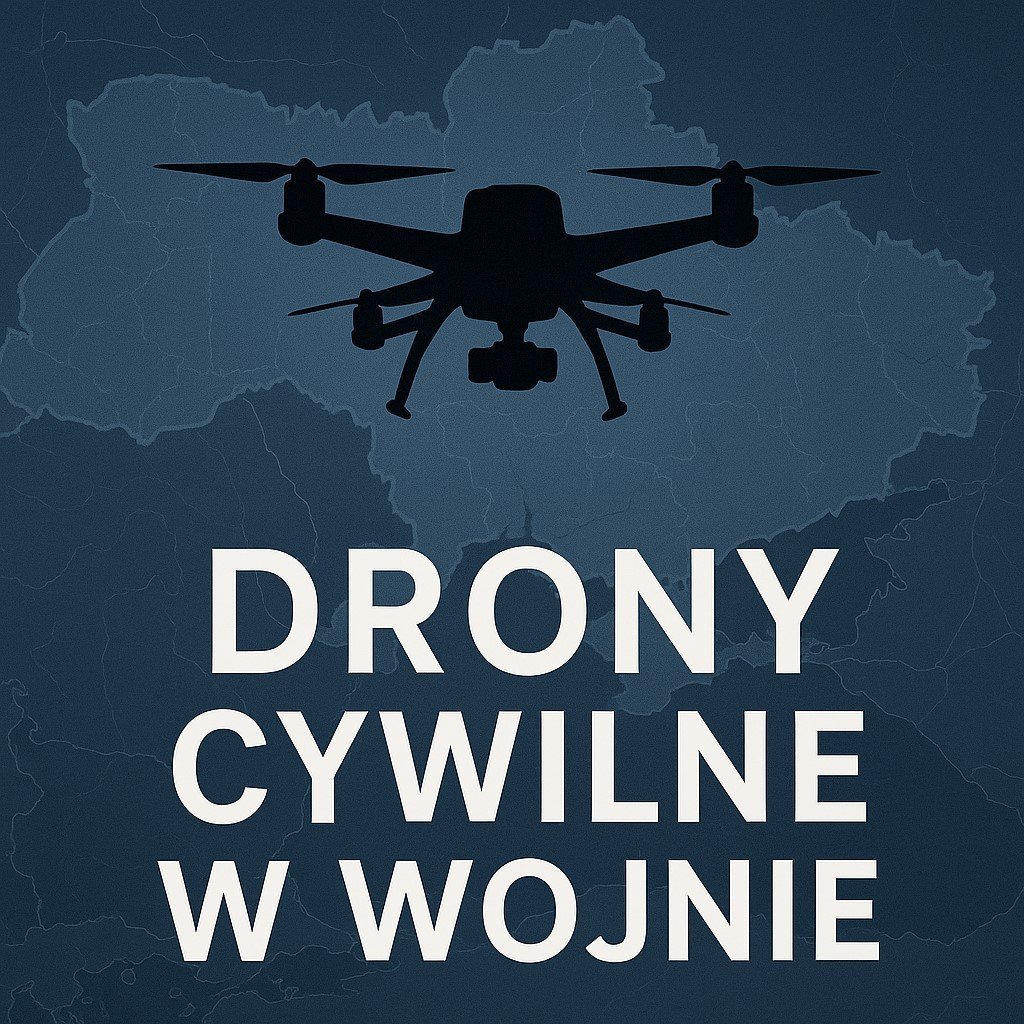 Drony cywilne w konflikcie. Technologia, taktyka, perspektywy okładka
