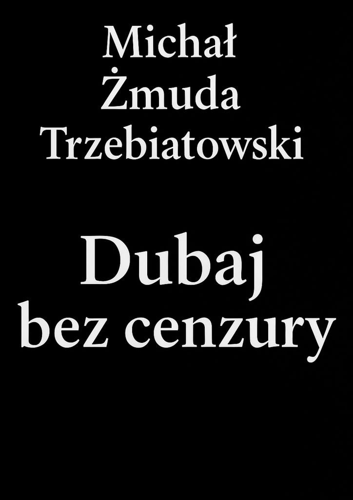 Dubaj bez cenzury okładka