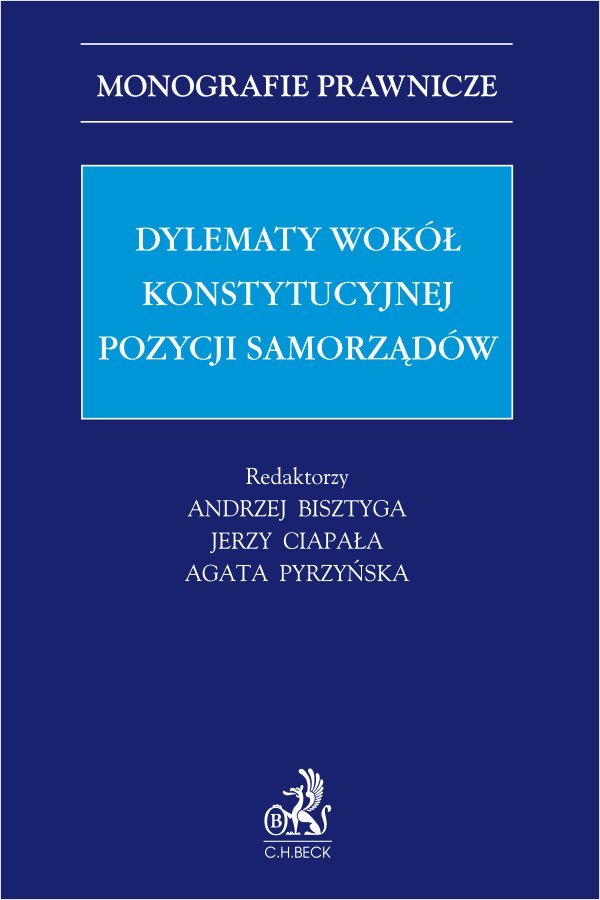 Dylematy wokół konstytucyjnej pozycji samorządów okładka