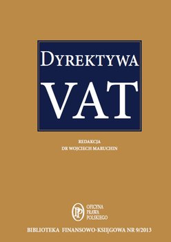 Dyrektywa VAT okładka