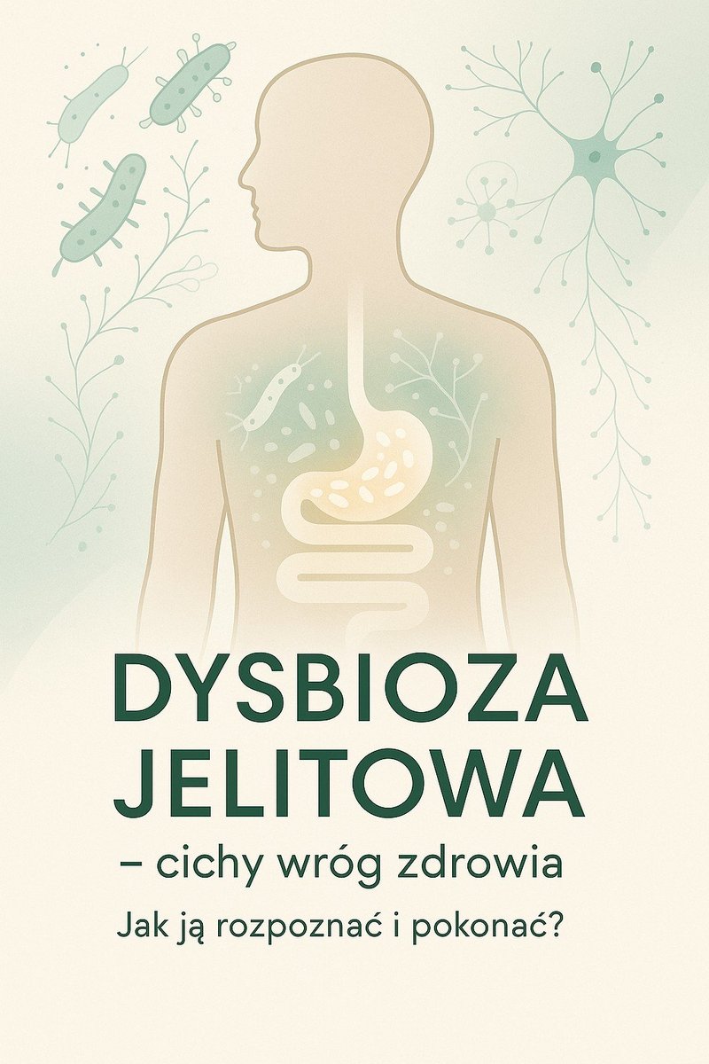 Dysbioza jelitowa. Cichy wróg zdrowia. Jak ją rozpoznać i pokonać okładka