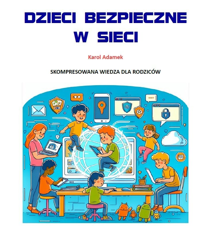 Dzieci bezpieczne w sieci okładka