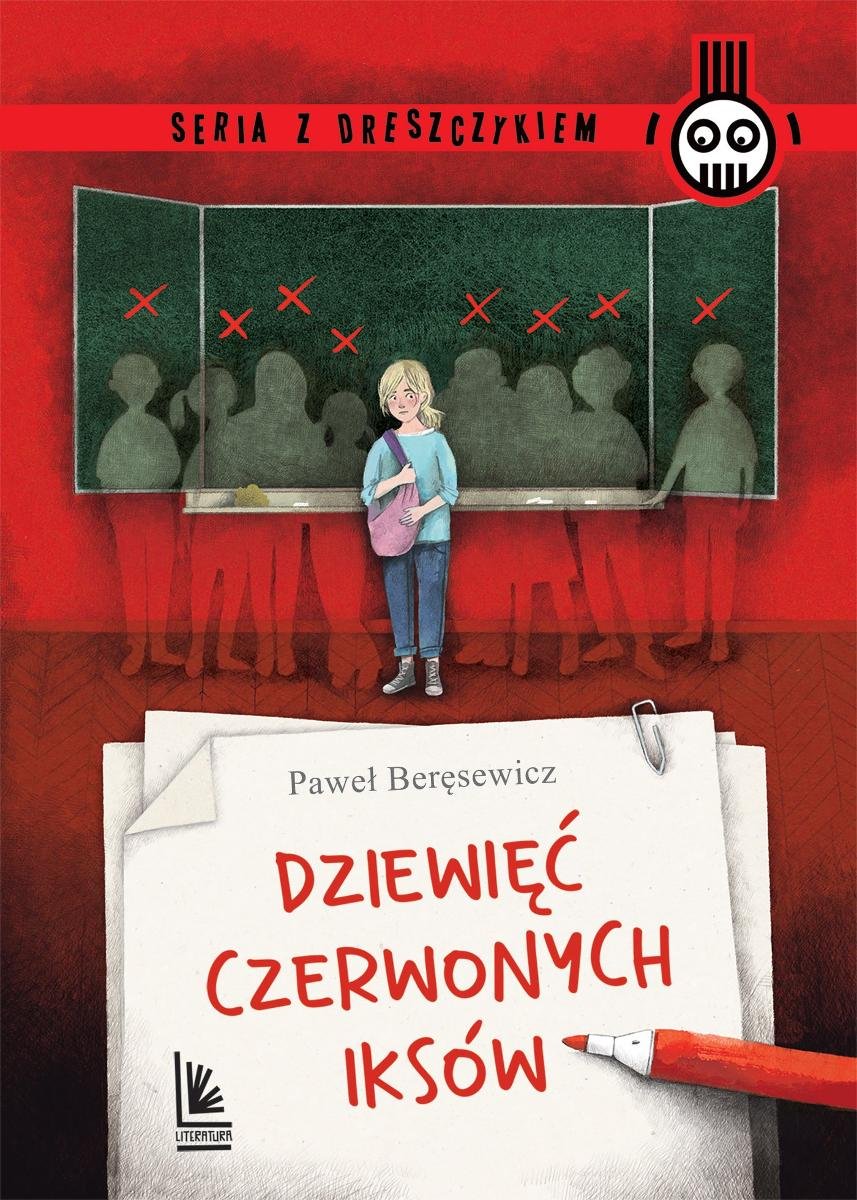 Dziewięć czerwonych iksów - ebook epub okładka